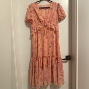 Loveshack Fancy x Target midi dress